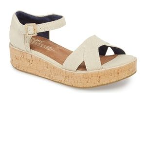 TOMS Platform Sandals